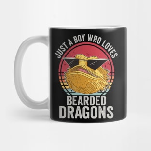 Just A Boy Who Loves Bearded Dragons Mug